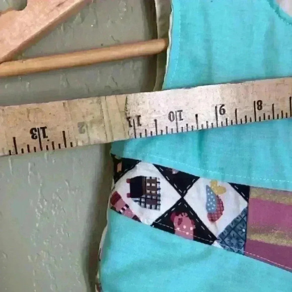 Patchwork a-line dress girl 2 - Picture 4 of 7